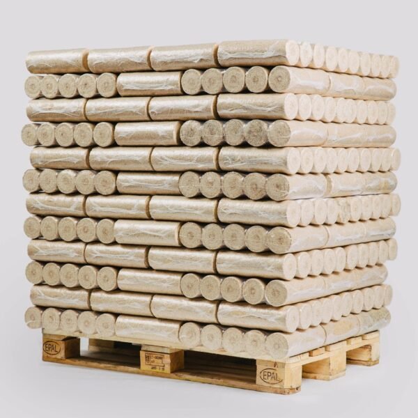 pellini-holzbriketts-ohne-loch-hello-heat-1-1.jpeg Briquettes de bois (Pellini) sans trou – Palette de 960 Kg